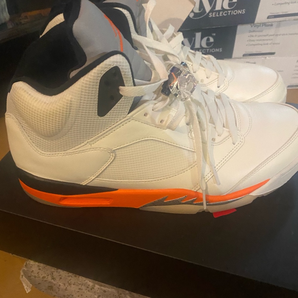 Air Jordan Retro 5 Shattered Backboard Size 14